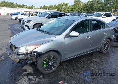 2012 Mazda Mazda3 I Touring z USA, uszkodzony, nr VIN JM1BL1V89C1693766